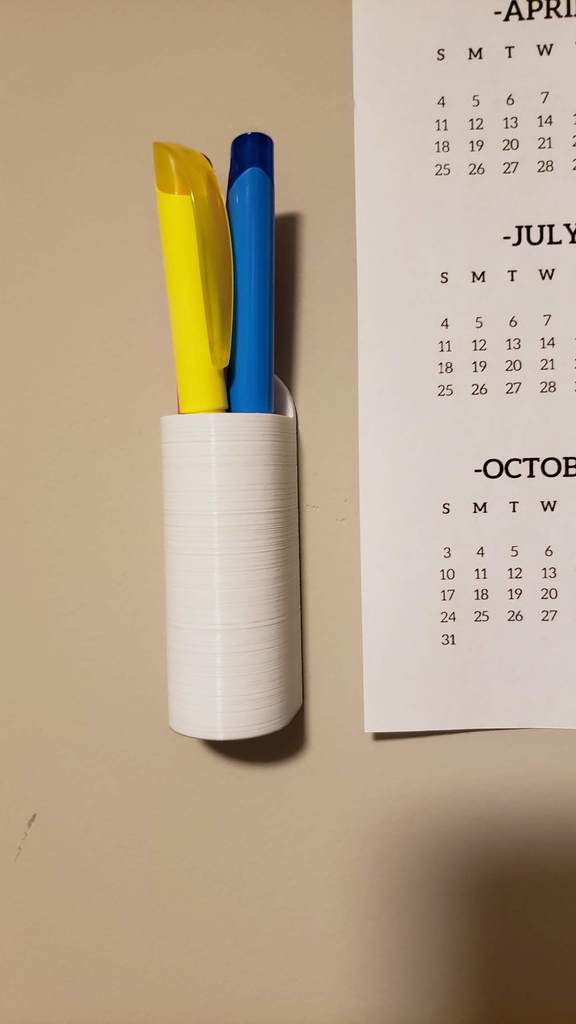 wall mount pen holder