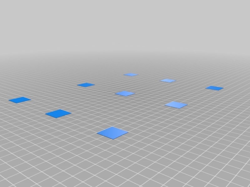 Miniatura 2 do modelo 3D Prusa mk3 bed level / first layer test file