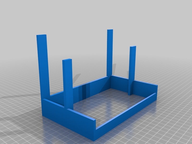 Miniatura 4 do modelo 3D Kitchen lid organizer