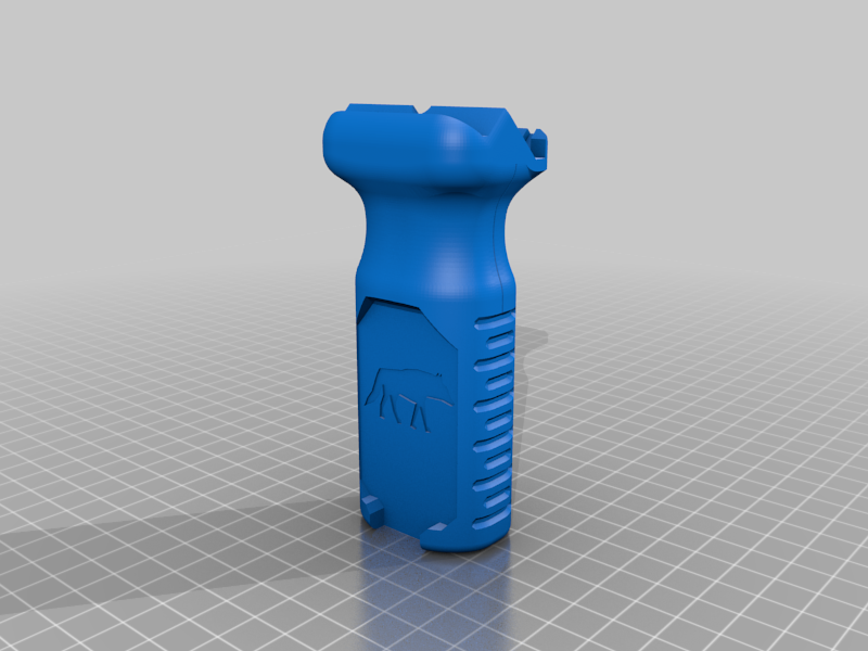 Miniatura 3 do modelo 3D 45°Shade Foregrip