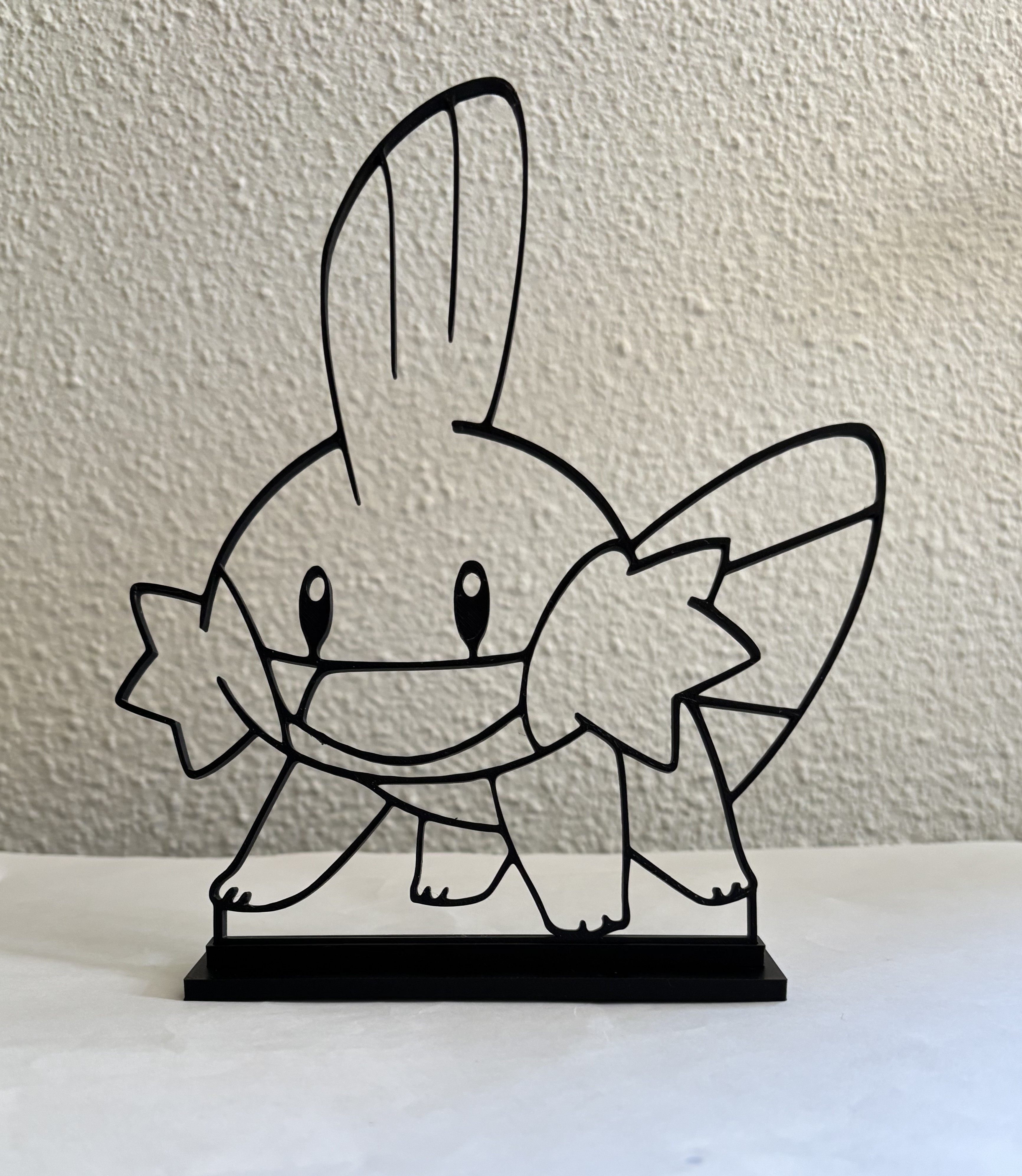 Mudkip Pokémon line art