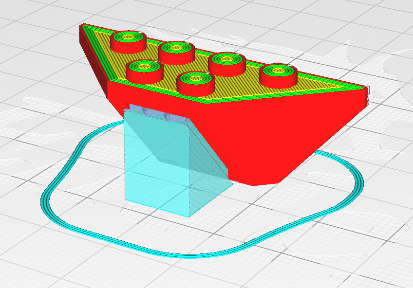 Lego Brick Mount by TimTinkerer | Download free STL model | Printables.com