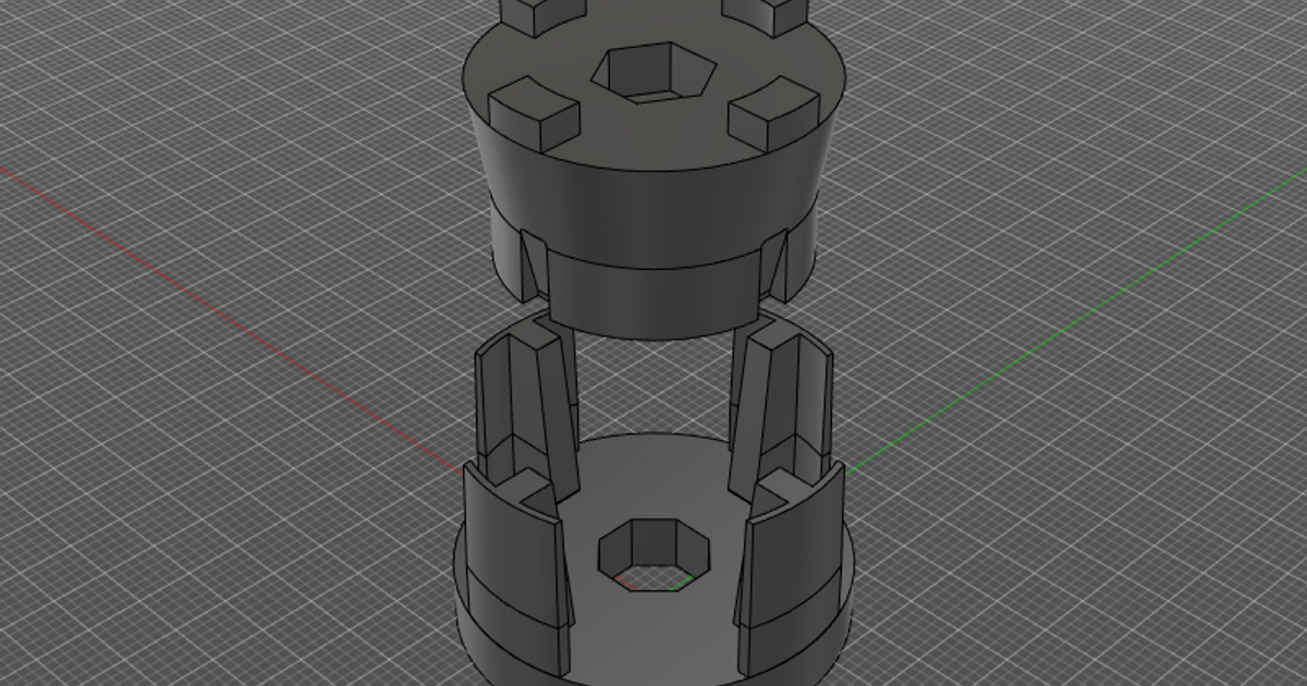 Mudgard adapter for MTB fork by Jorge | Download free STL model ...