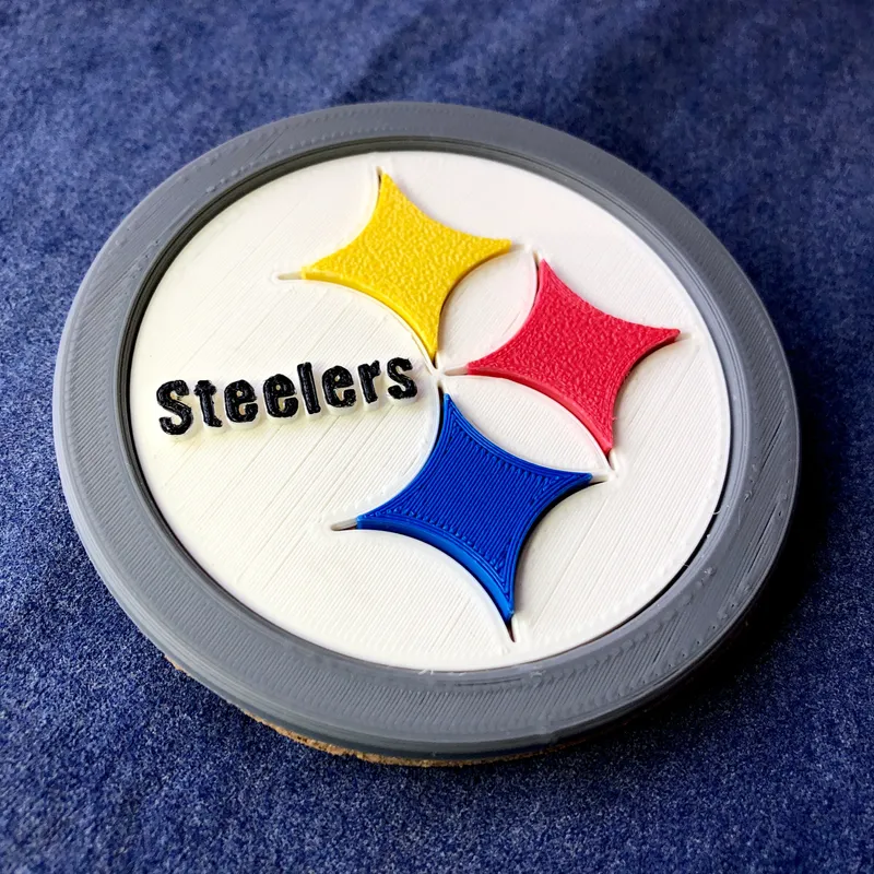 lllᐅ Pittsburgh Steelers Circle Logo Rhinestone SVG - bling