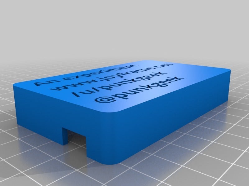 Ttgo T5s Case For Eink Display By Punkgeek Download Free Stl Model