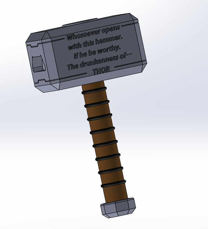 Thor´s "drunk" hammer (opener)