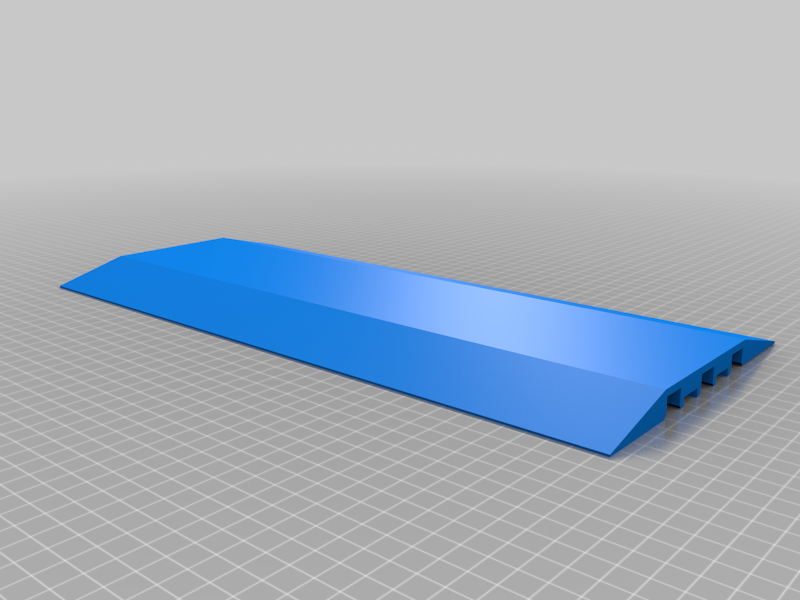 Connectable pull door rail slope