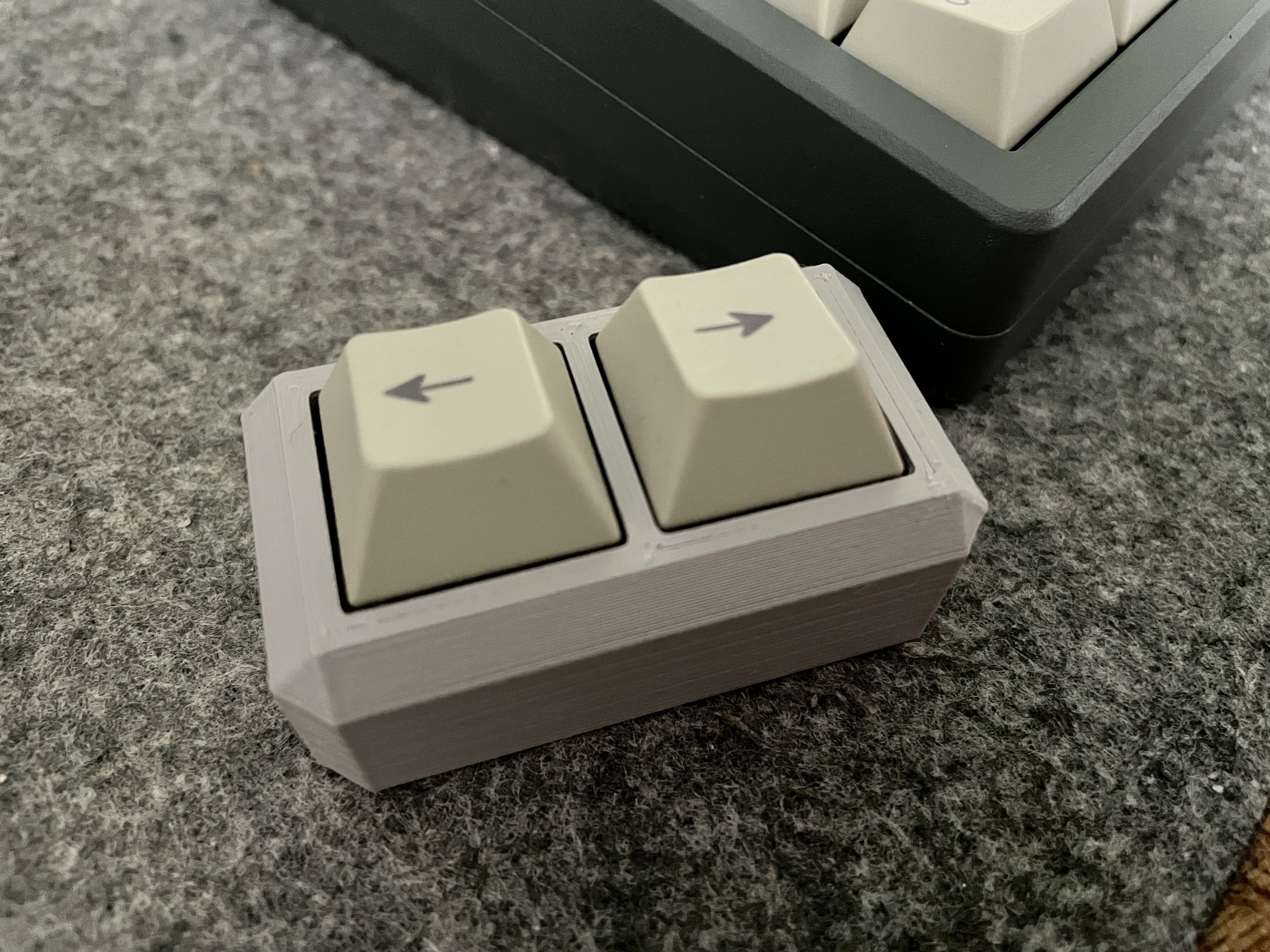 Miniatura 3 do modelo 3D Fidget Key MX (Single/Double/WASD)