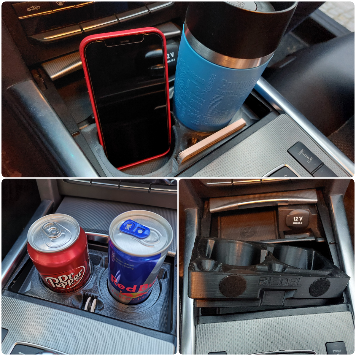 (not only) Cupholder for Mercedes E-Class (W212)