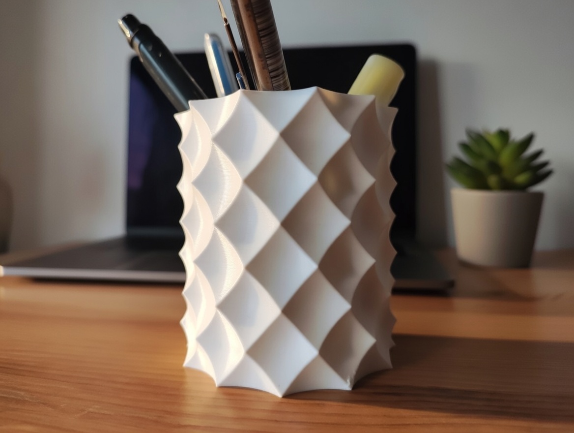Anti Sphere Pen Holder / Plant Pot / Planter - Vase mode - A