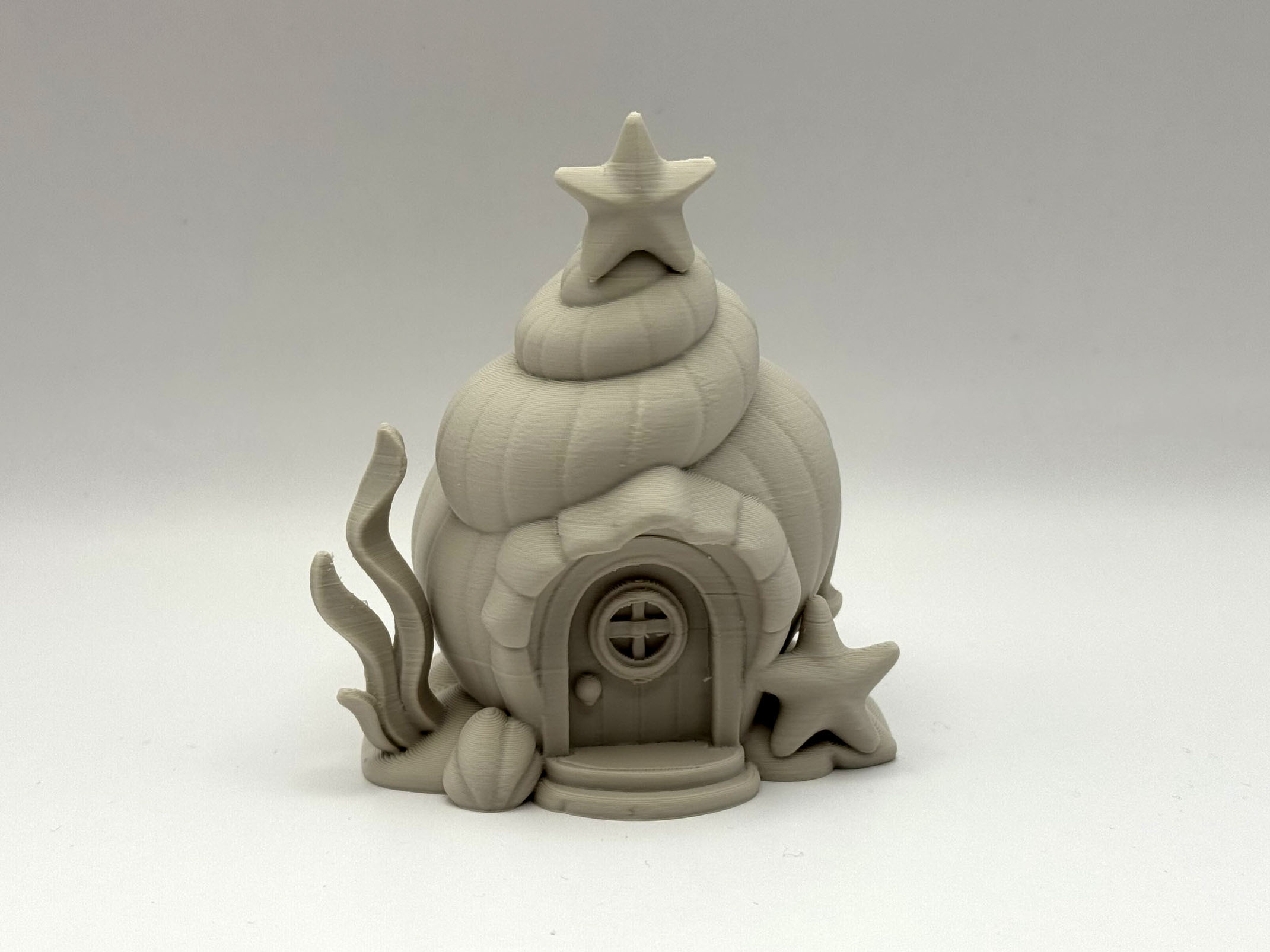 Seashell Fairy House