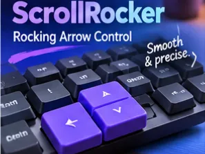 ScrollRocker - Large Rocker Bar for the Arrow Keys