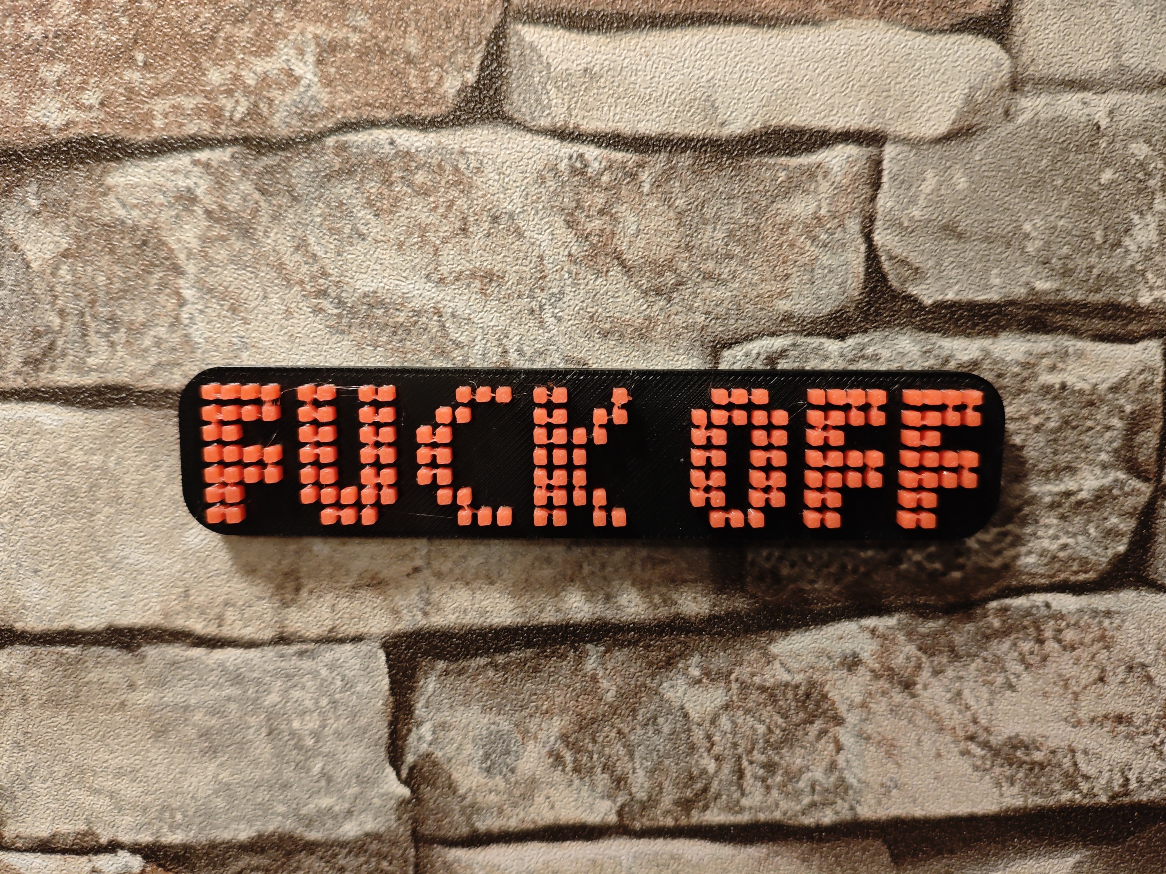 FCK OFF Fridge Magnet