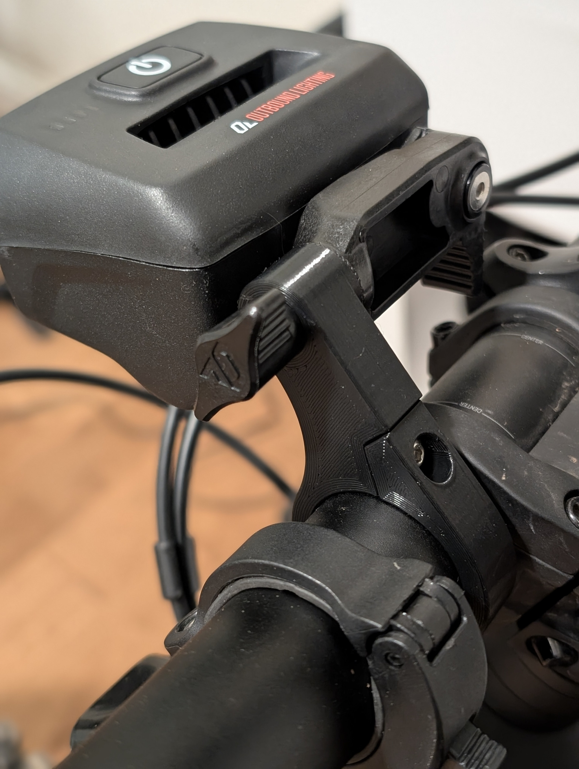 Mount for Outbound Bike Lights