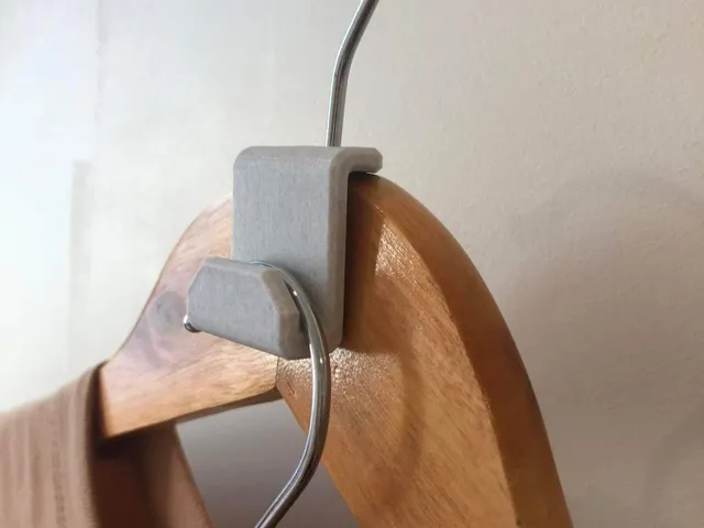 Double Clothes Hanger Attachment