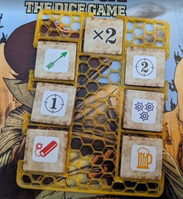 Bang the Dice Game and Expansions Organizer by Paprika Download free