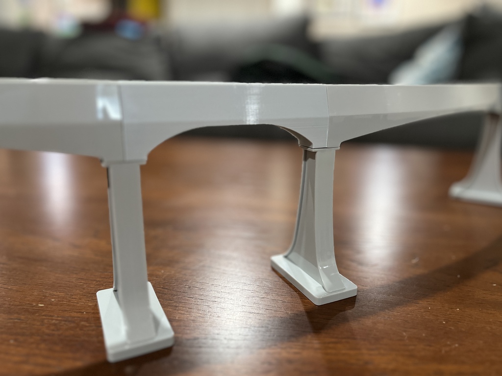 Monorail 3 inch Straight Track Disney Playset