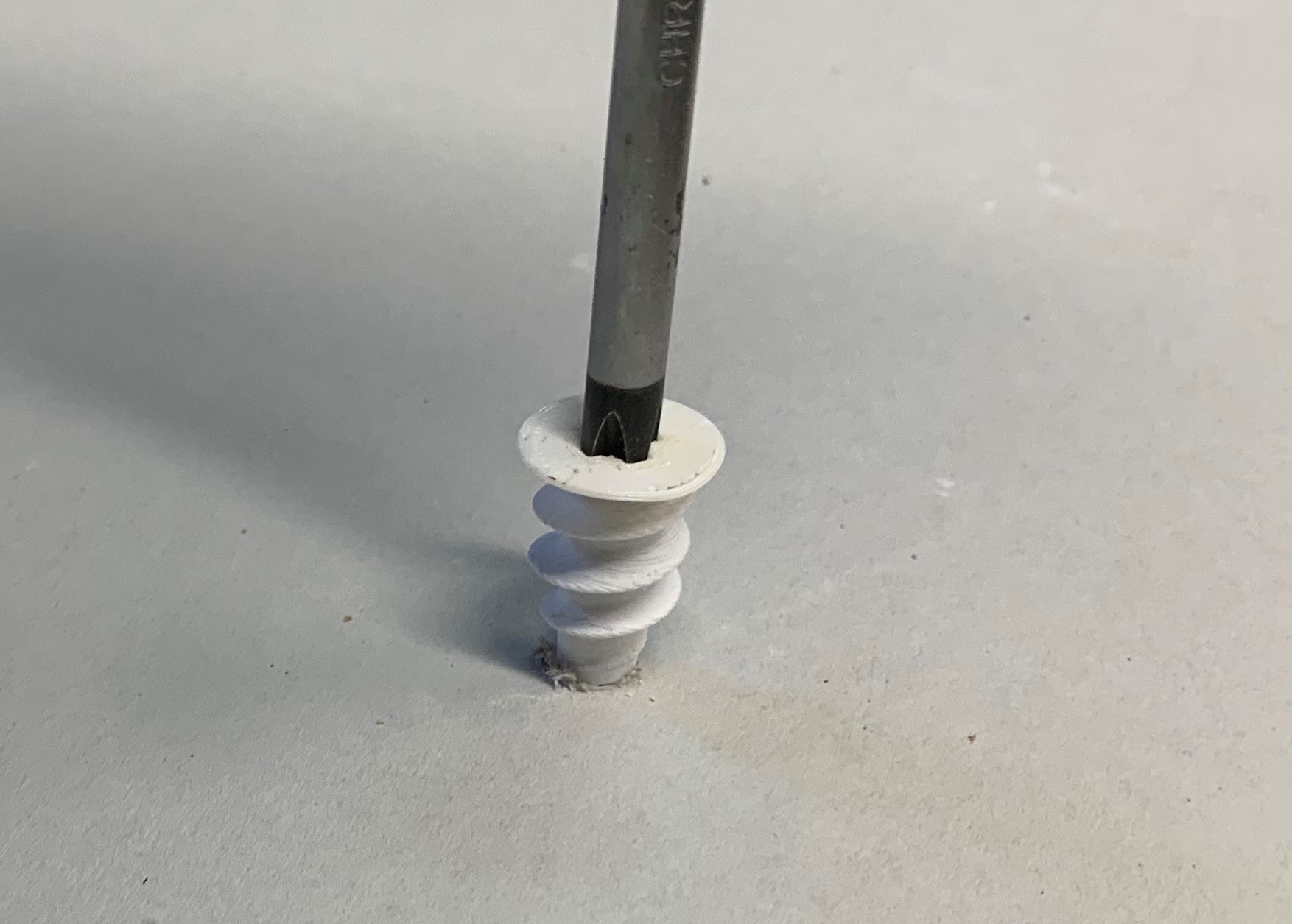 Threaded Drywall Anchor by Tennessee Mats | Download free STL model ...
