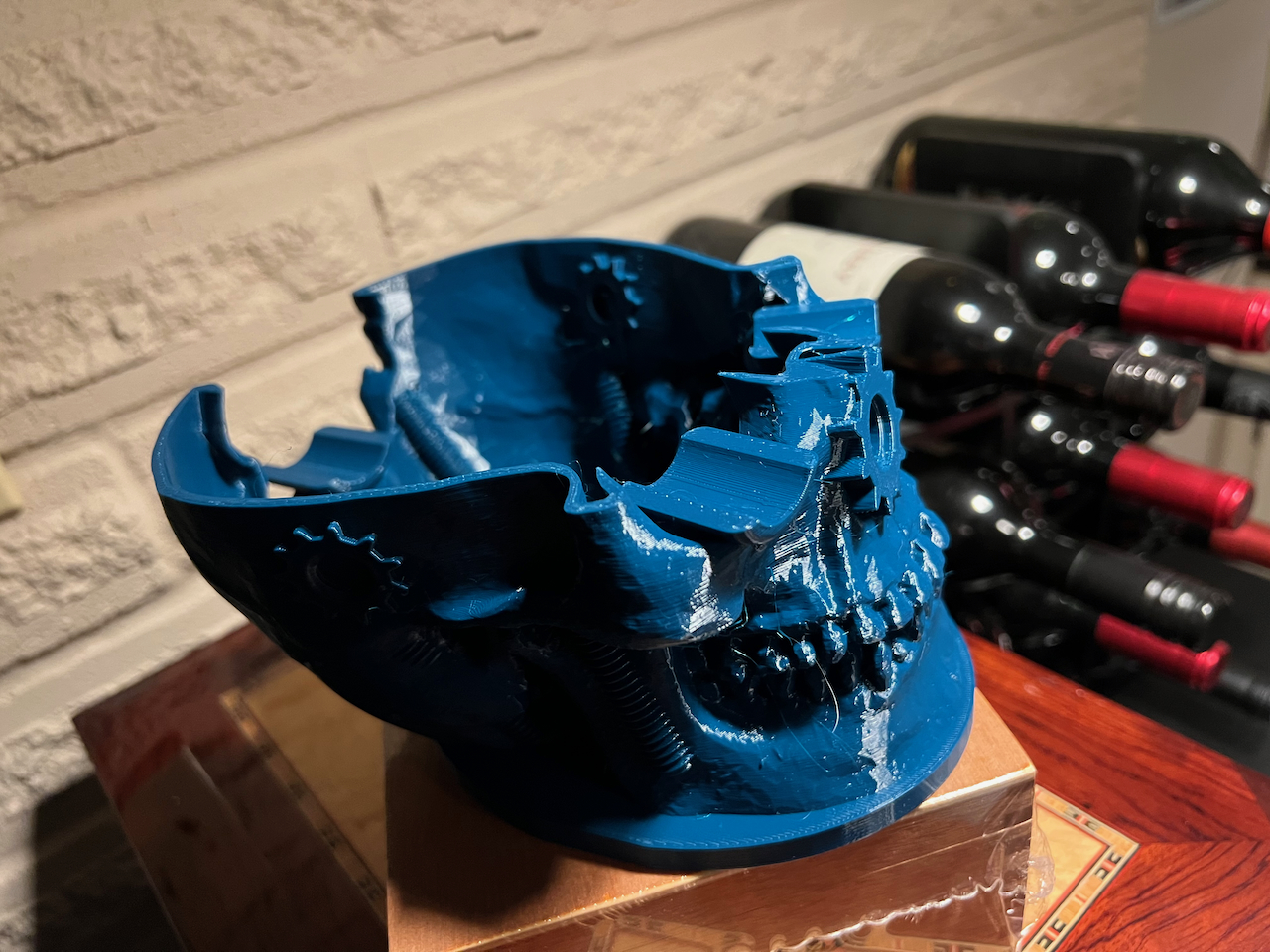 Skull Cigar Ashtray by RobertusMaximus Download free STL model