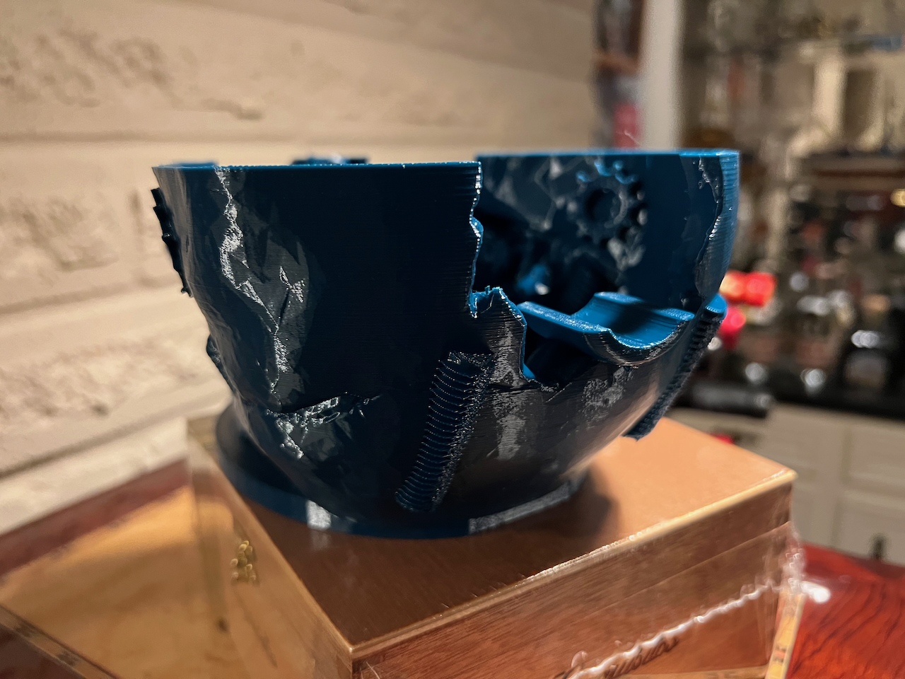 Skull Cigar Ashtray by RobertusMaximus Download free STL model