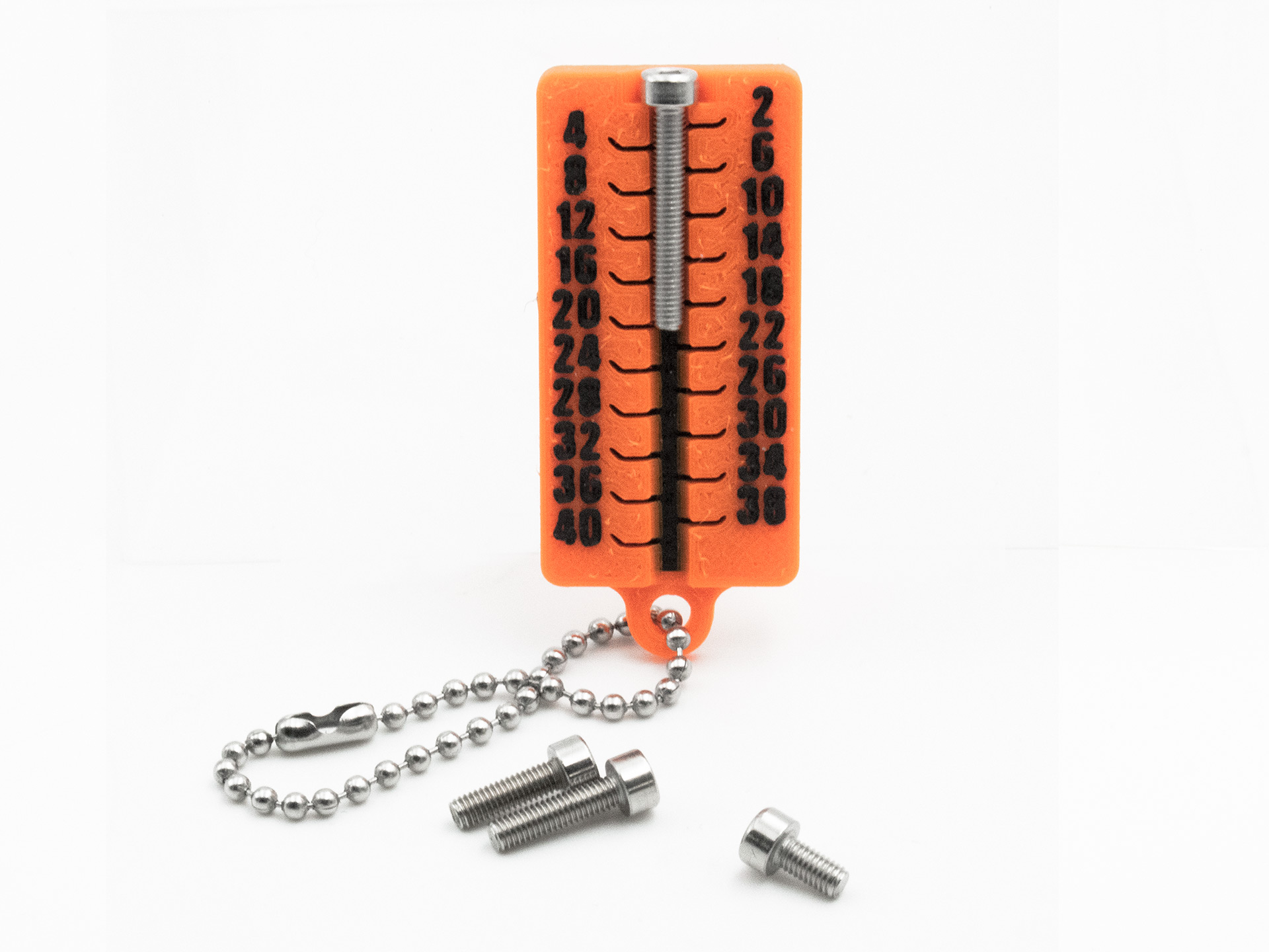 Compact M3 Tool - Quickly Measure Prusa M3 Screw Lengths
