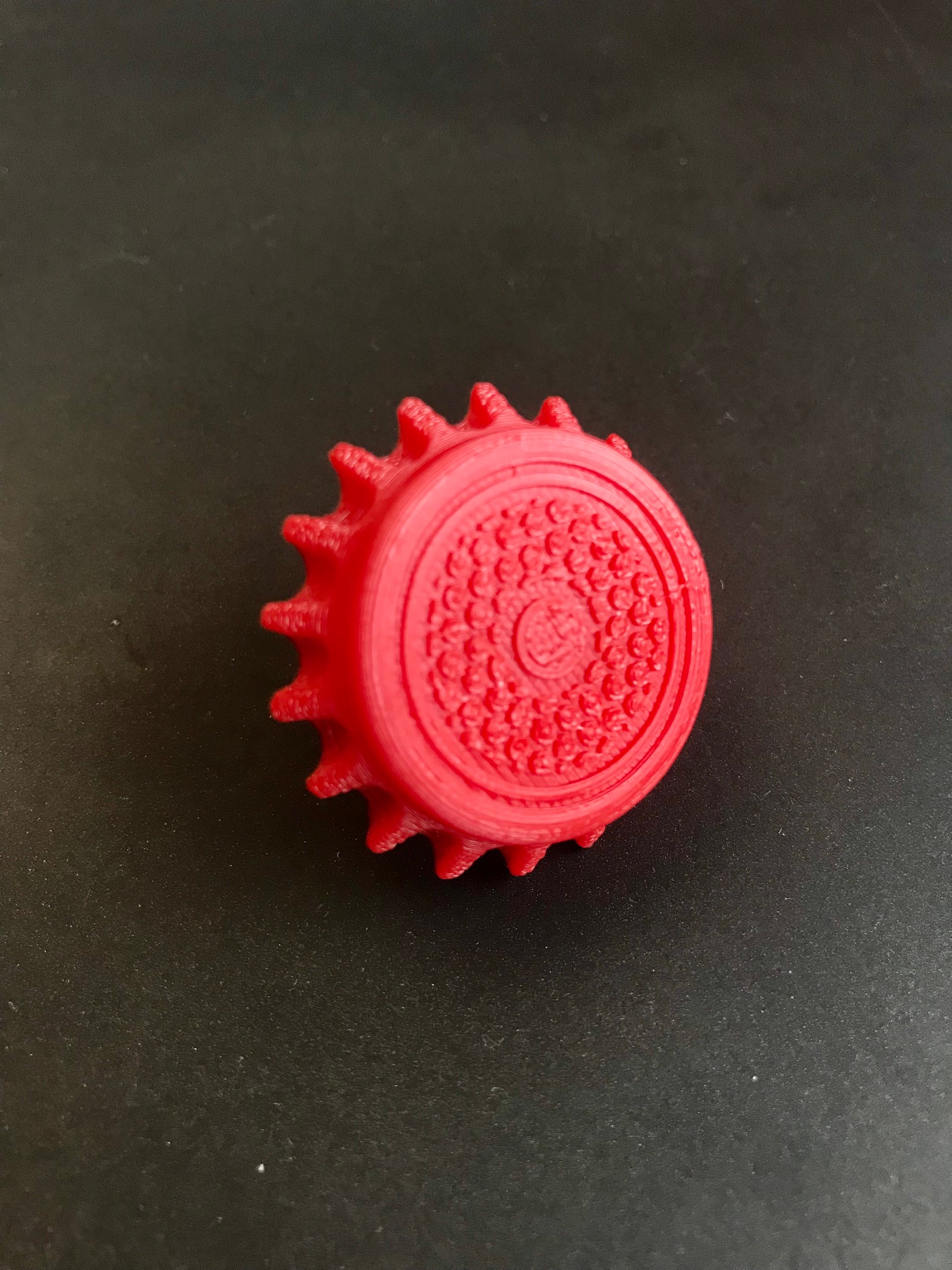 Bottle Cap Opener - Prusa Spool Logo