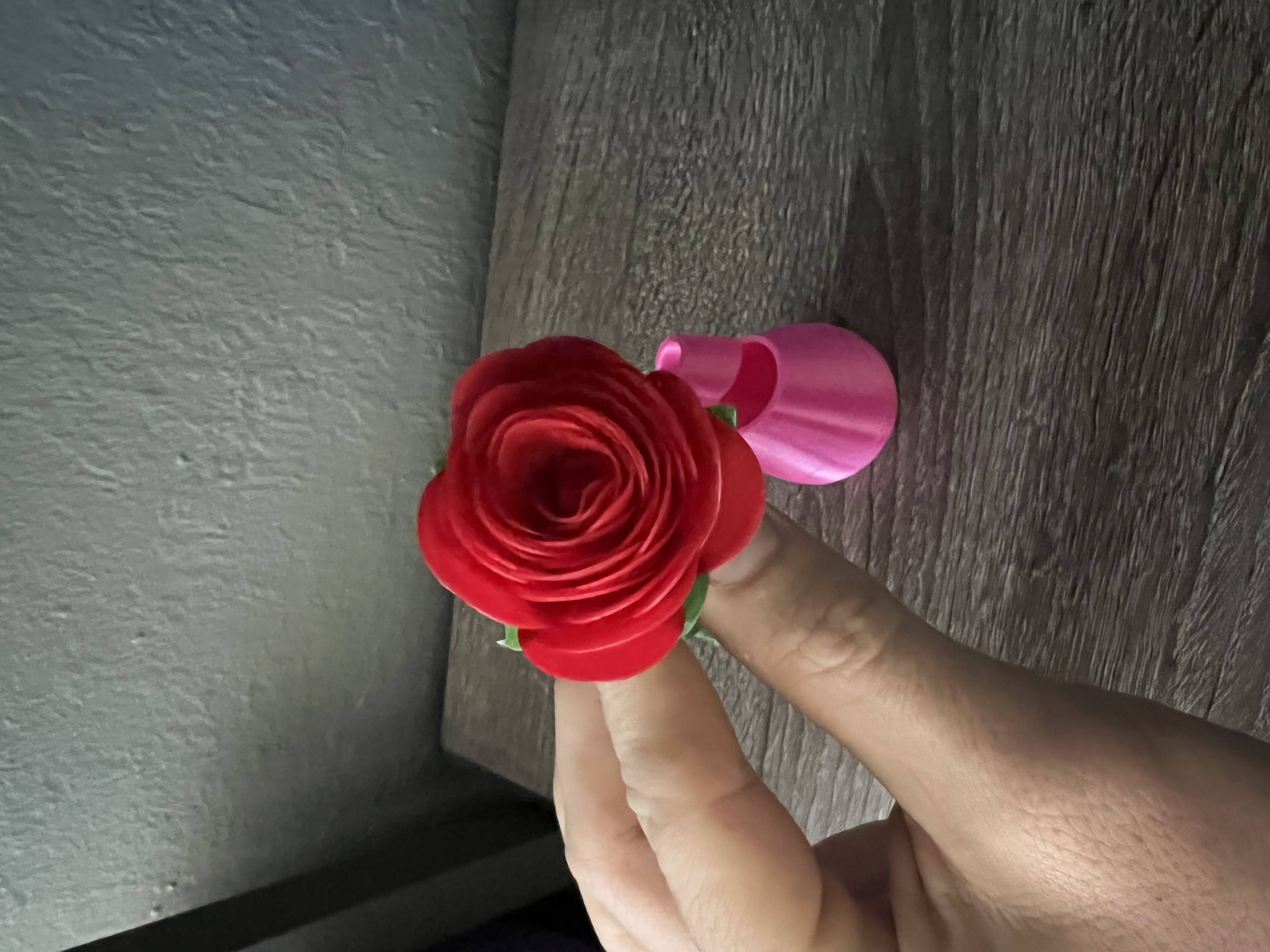 Roll-Up Rose for Small Print Bed (Prusa Mini+ / 180x180mm)