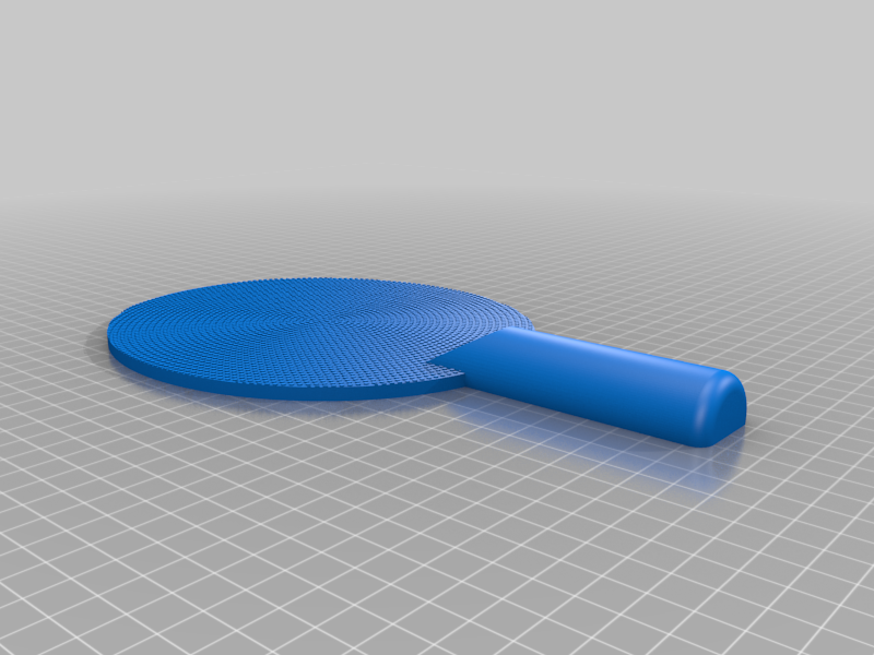 Paddle Racket Stl Model Ping Pong Paddle / Racket (No Supports) por noobat3dprinting ...