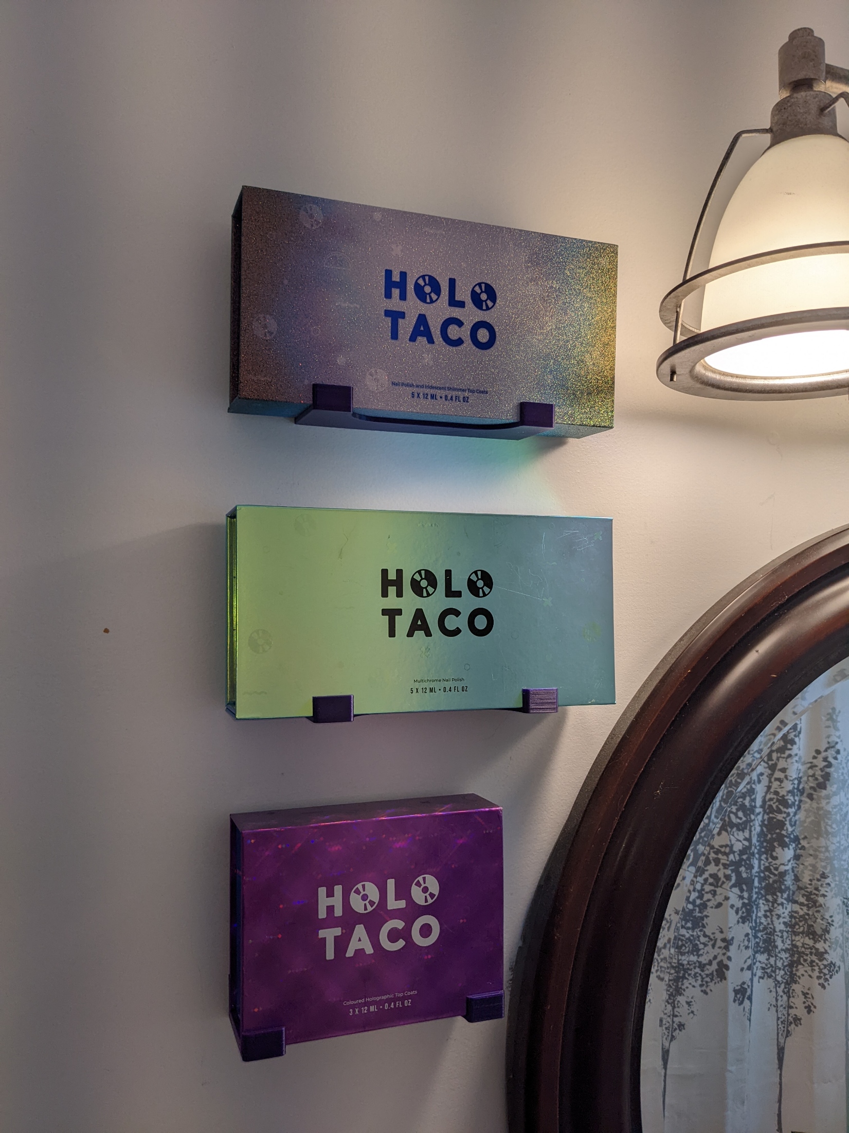 Shelf for Holo Taco Nail Polish Collection Boxes
