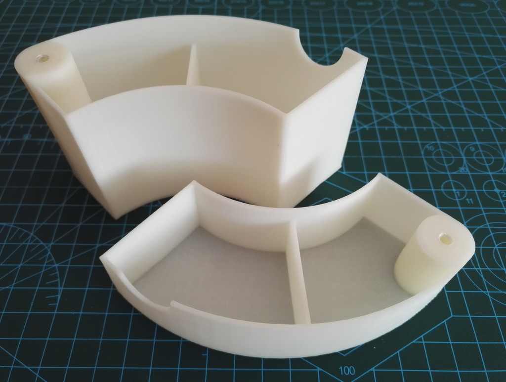 OpenSCAD Spool Drawer Storage Box (fully customizable)
