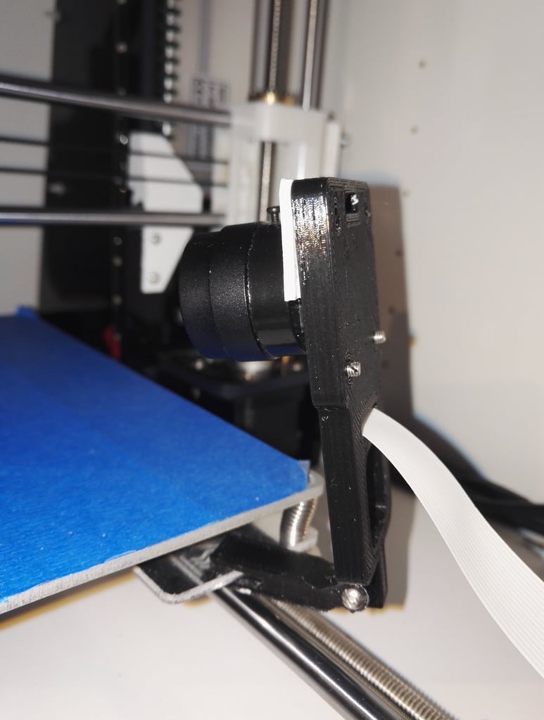 Remixed ArduCam Stand with Anet A8 bed mount (GoPro style)