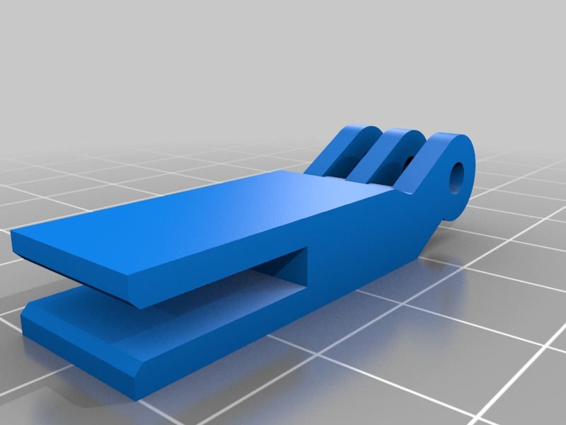 Remixed ArduCam Stand with Anet A8 bed mount (GoPro style) — miniatura 4