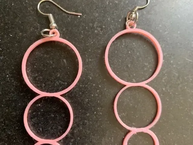 Triple Ringed Earring