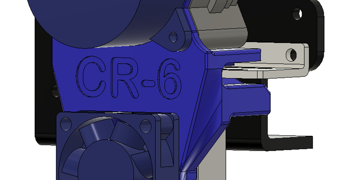 Cr 6 Lgx Lite And Mosquito Mount To The Cr6 Strain Gauge By K2van Download Free Stl Model 2436