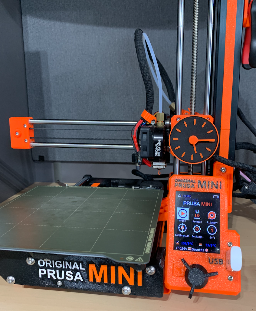 Prusa Mini X-Axis Clock Visualizer Indicator — miniatura 2