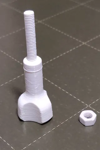 Fully Printed GoPro Thumb Screw