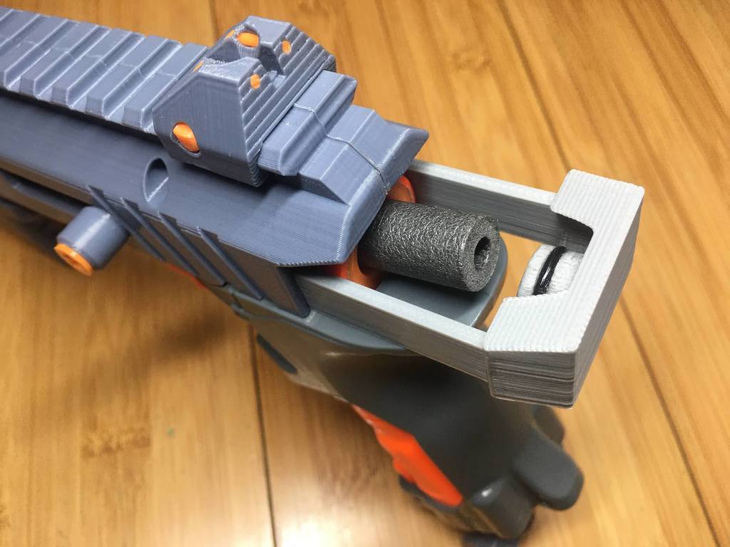 Nerf Mega Bigshock Rear Load Inline Mag Mod By SomeDingus | Download ...