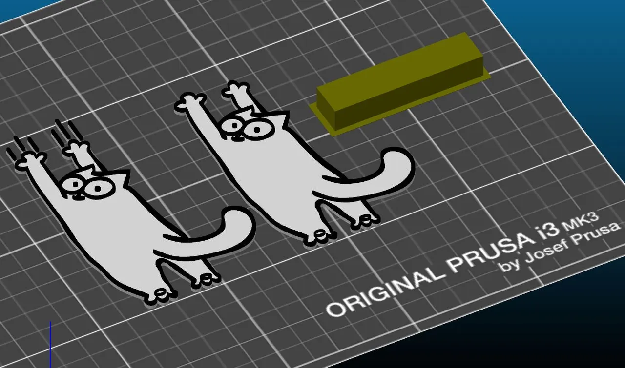 Simon's Cat - Scratch and Stretch by LCruz3D, Download free STL model