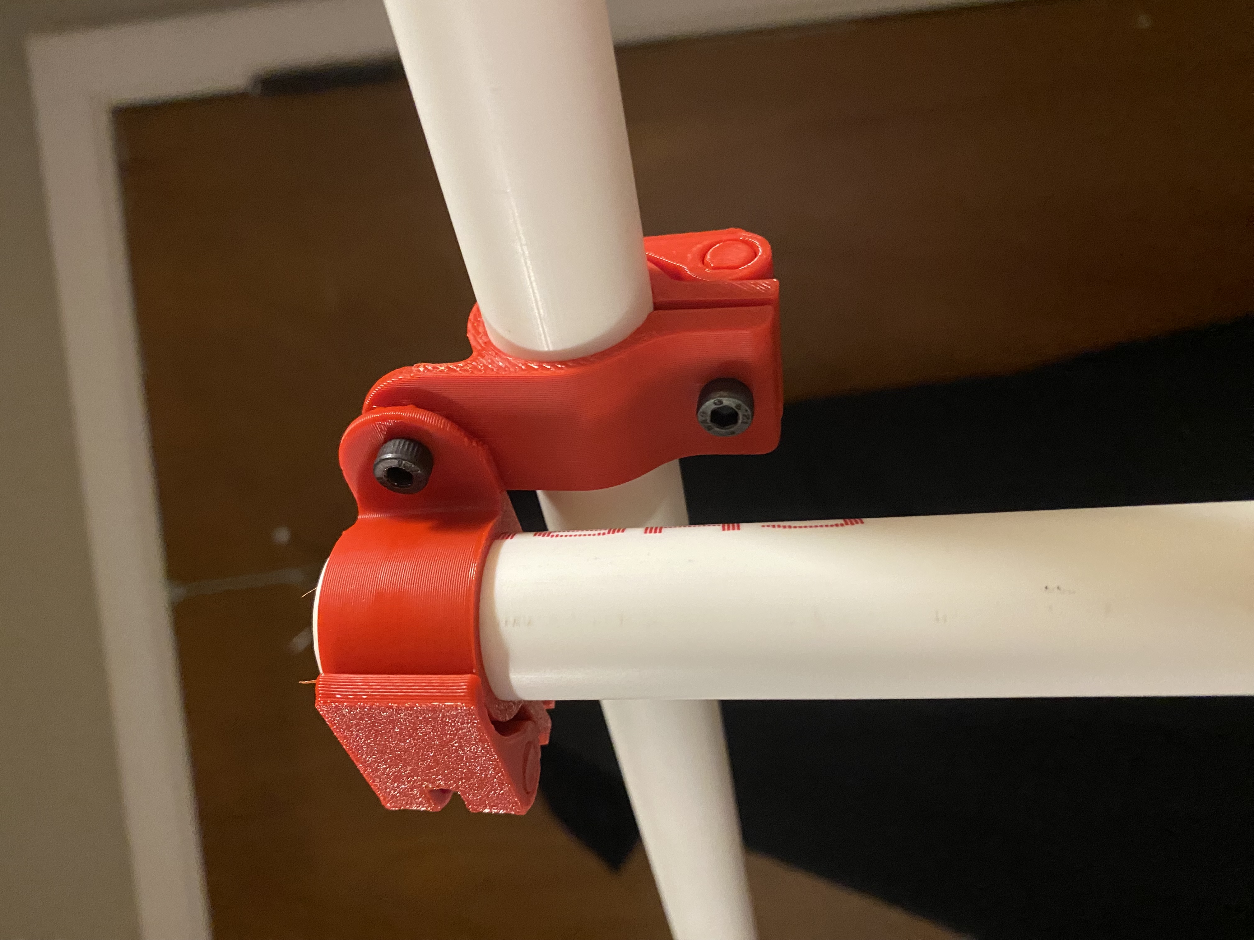 Tinywhoop FPV drone PVC gate