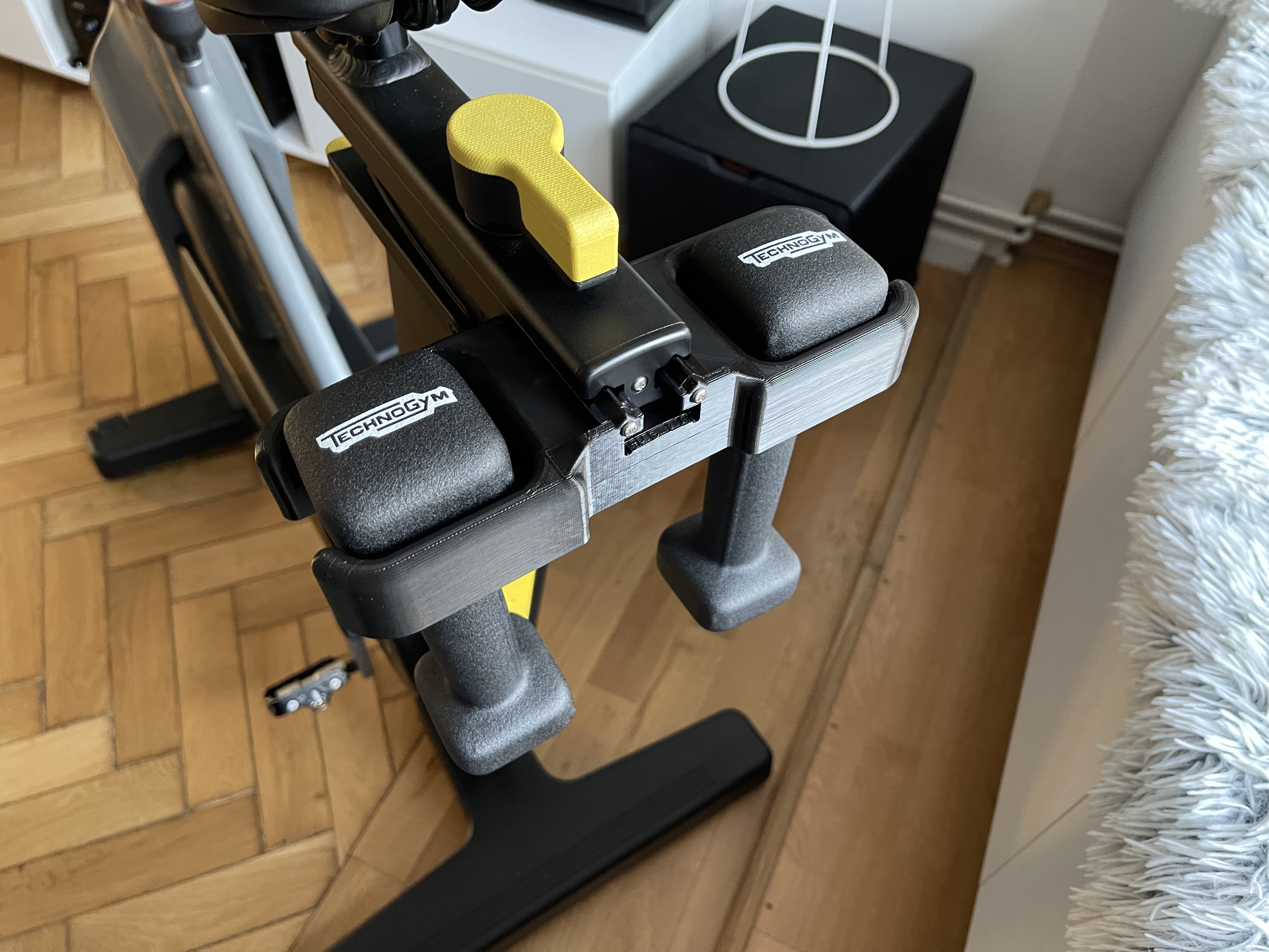 Technogym Bike Group Cycle weights ( dumbbell ) holder