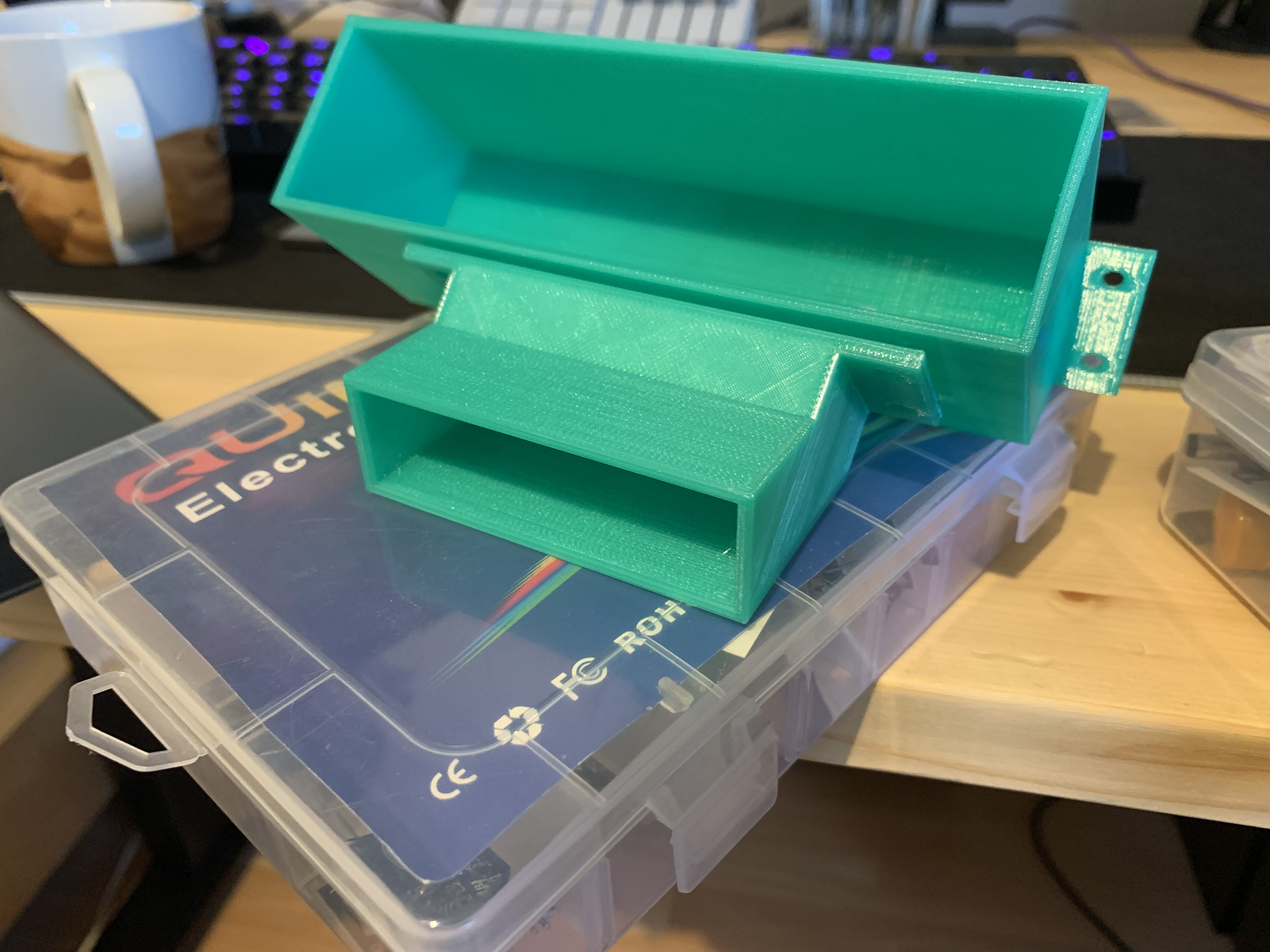Miniatura 3 do modelo 3D Customizable Box Holder