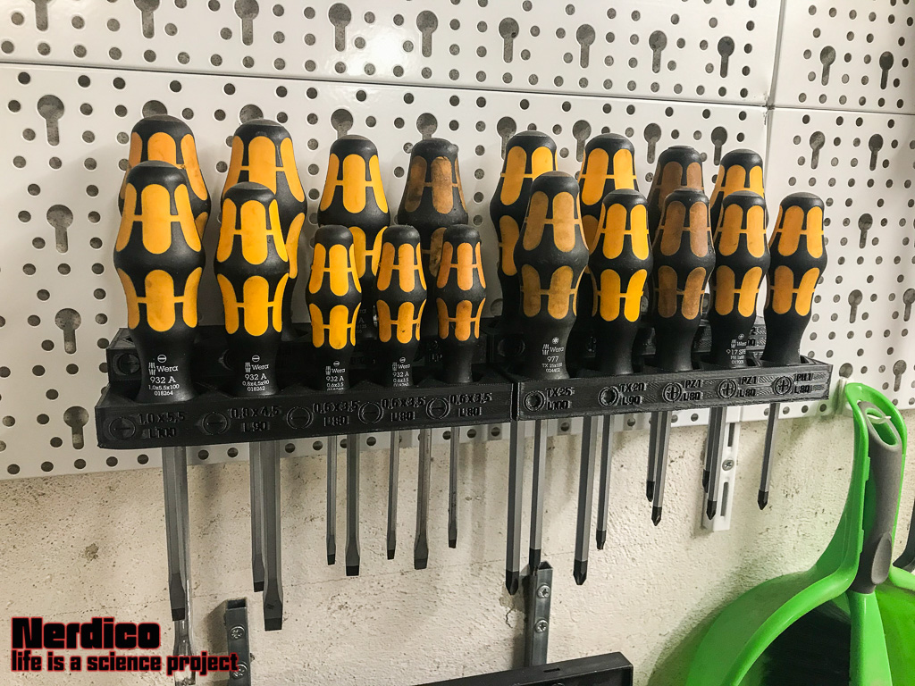 Wera Scredriver Holder for workshop