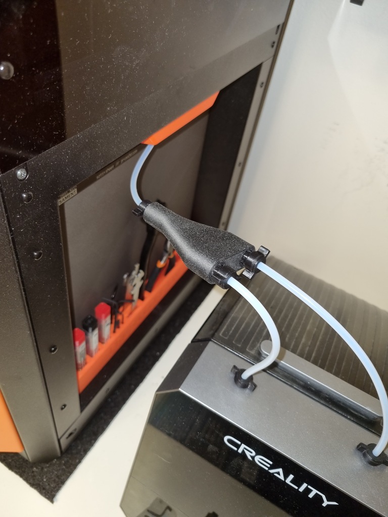 PTFE Dual-Input Adapter for Creality Space Pi Plus