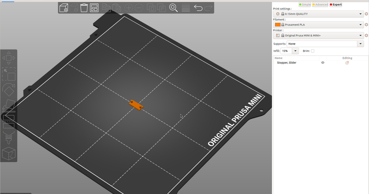 Mitutoyo 505 Series Slide Stopper by yossarianmtu Download free STL