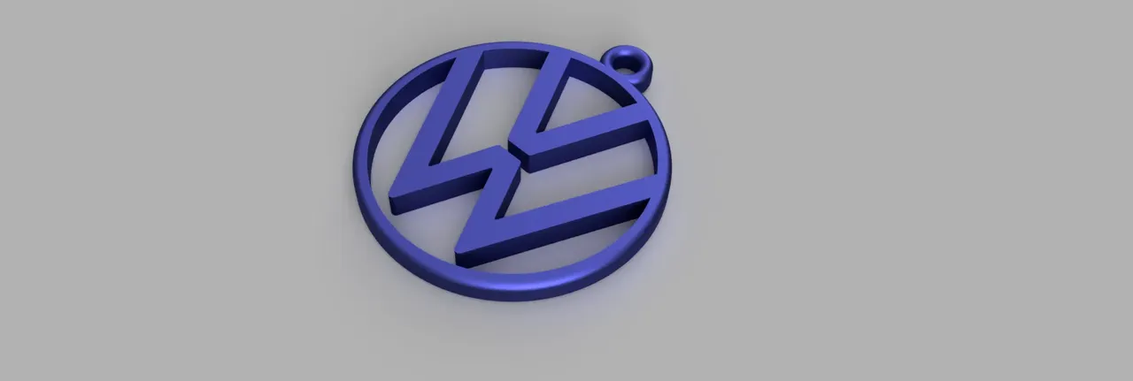 VW Logo by IR Blinx, Download free STL model