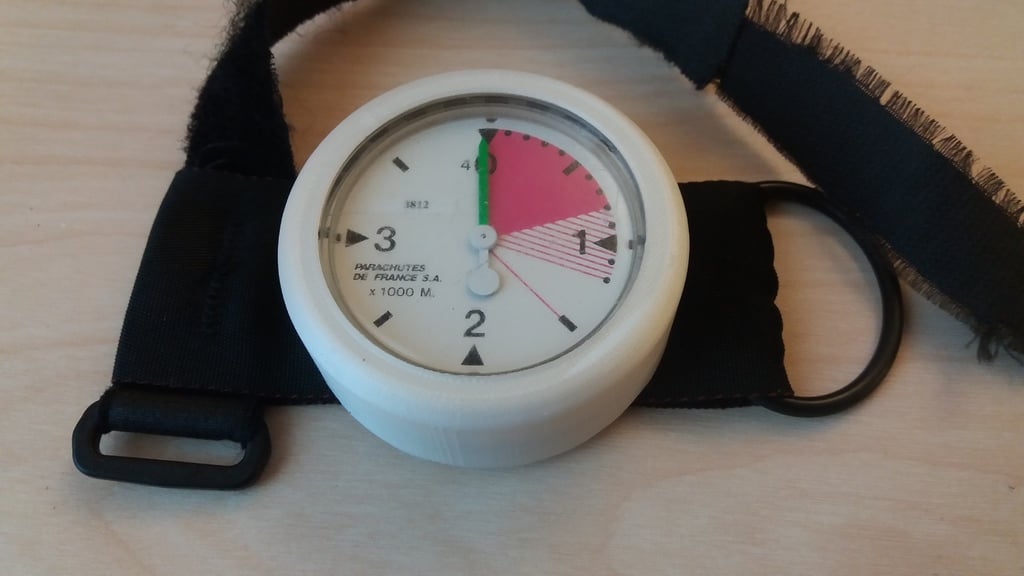 Parachutes de France analog altimeter replacement shell