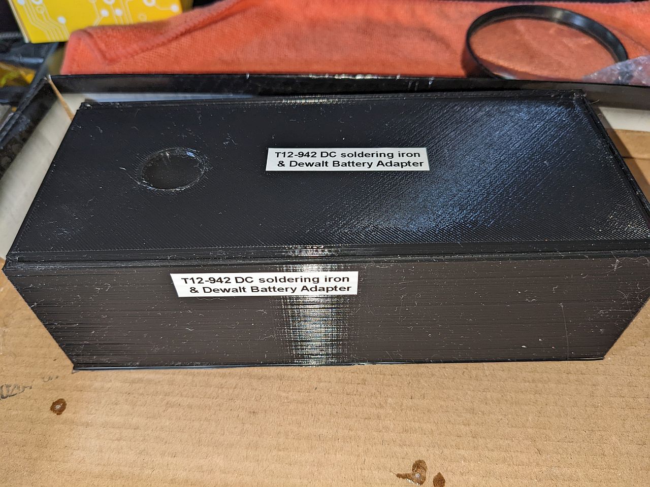 Slide top box for T12-942 Solder station