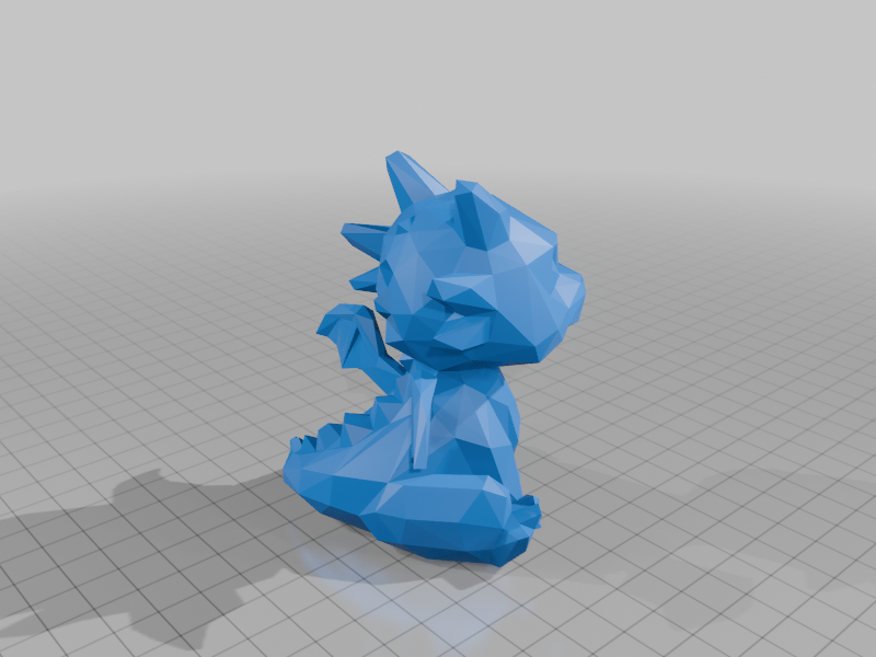 Lowpoly Dragon!!!
