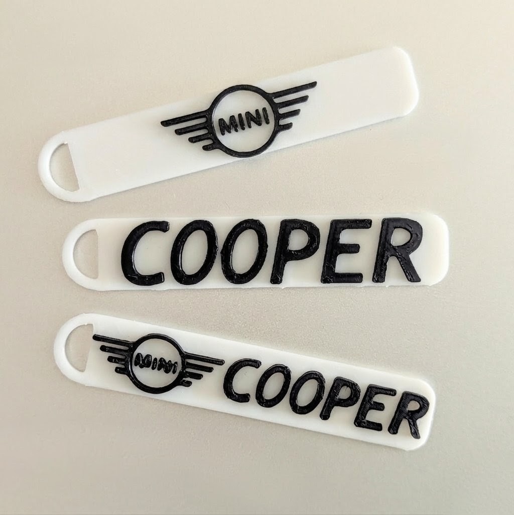 Mini Cooper Keychains