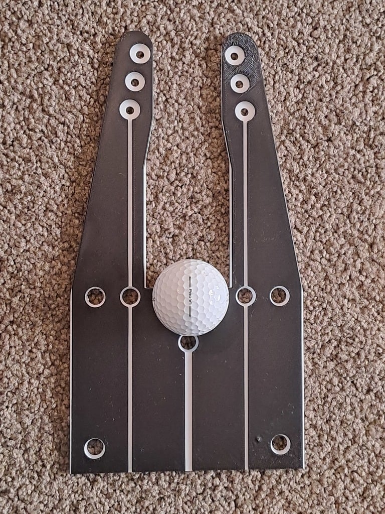 Golf - Putting alignment aid